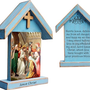 Kreuzweg, Kreuzweg, christliches Kunsthandwerk, religiöse Geschenke, katholische Kunst, Heilige Ikone, Shriners