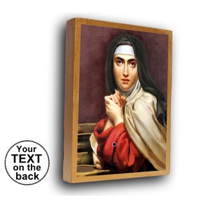 Saint Teresa of Avila icon, icon of St Teresa, Teresa of Avila, communion gift