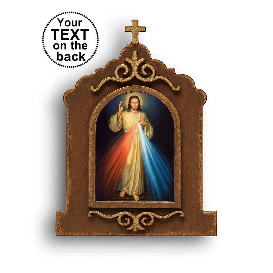Divine Mercy Jesus, Merciful Jesus, Personalized Religious Card - Etsy