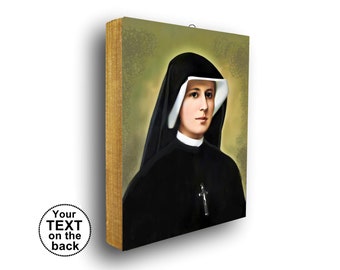 Saint Faustina icon, St Faustina Kowalska, Divine Mercy icon, religious gift ideas