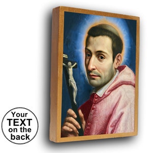Saint Charles Borromeo, St Charles Borromeo,  St Charles icon, San Carlo Borromeo