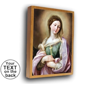 St Margaret of Antioch, Saint Margaret icon, Guido Reni, christian custom icon,