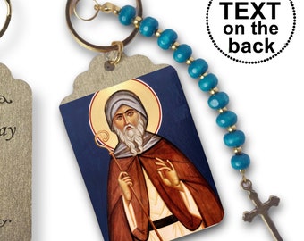 Saint Declan of Ardmore rosary, devotional for women, catholic saints gift, communion ideas, st. declan gift