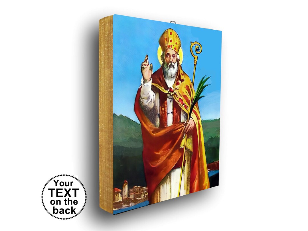 Saint Valentine Icon Icon of St Valentine Patron Saint Etsy