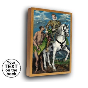 Martin of Tours, Saint Martin icon, St Martin of Tours, personalized icon, religious gift