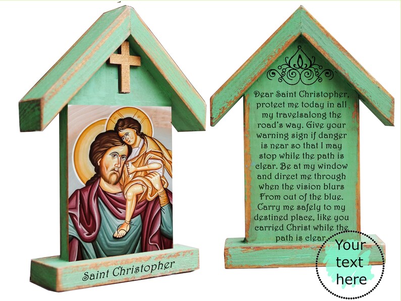 Saint Christopher patron of drivers gift for the driver Etsy