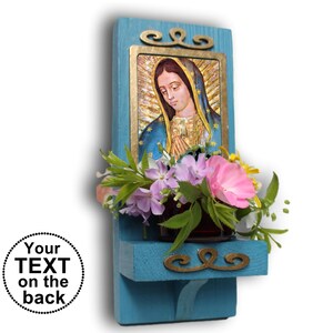 Vierge de Guadalupe, Notre-Dame de Guadalupe, Mère de Jésus, autel de maison, cadeau de baptême, article de religion personnalisé