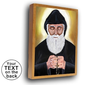 St Charbel Makhlouf, St Charbel icon, spiritual gift,  Sharbel Maklouf, religious gift, st szarbel
