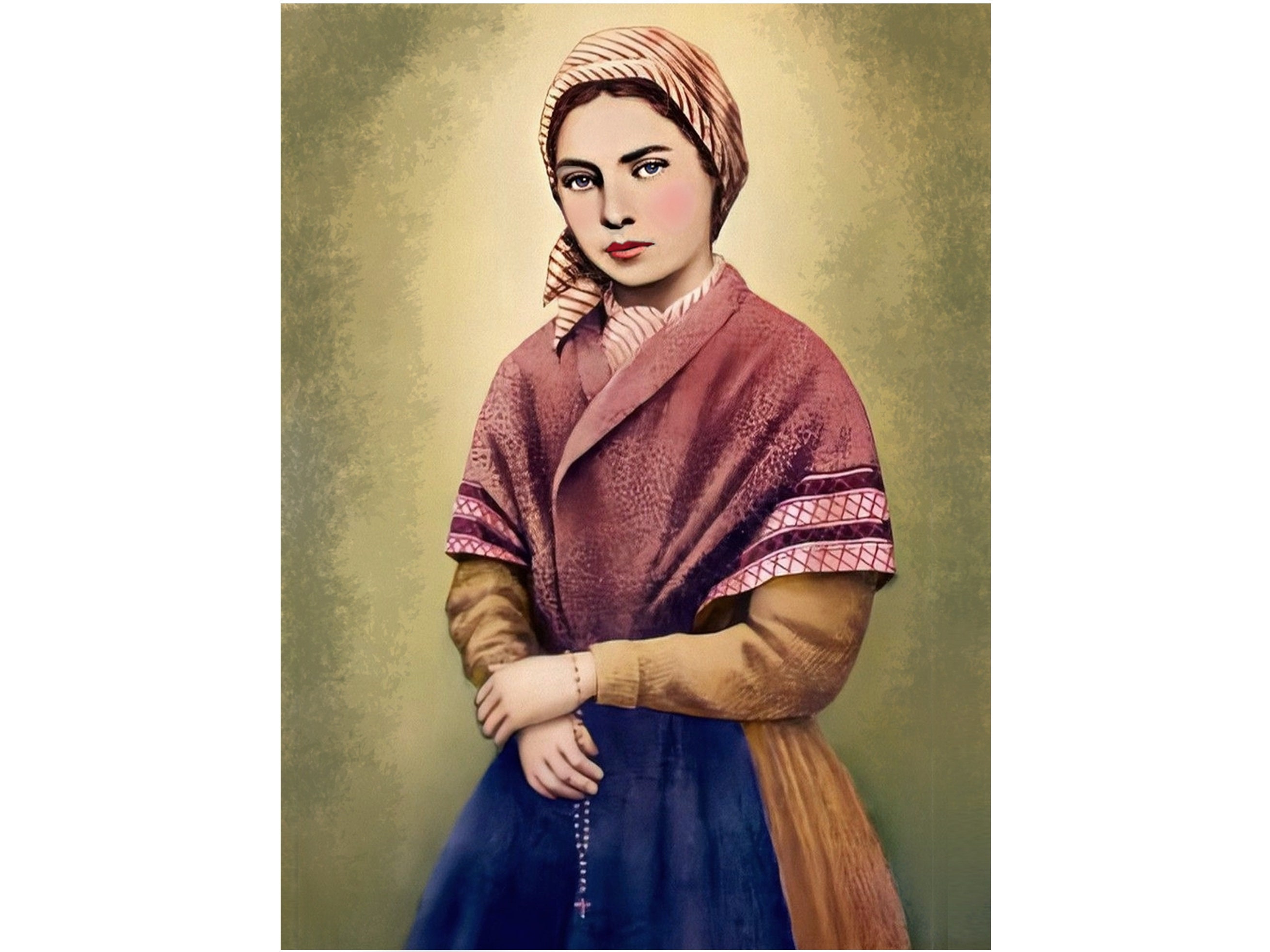 Saint Bernadete St Bernadette Soubirous Icon of St - Etsy