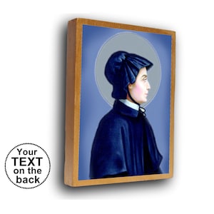 Santa Isabel Ana Seton, icono de Santa Isabel, icono cristiano, regalo religioso, regalo de confirmación para niña