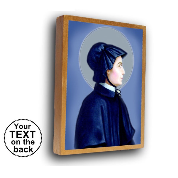 Saint Elizabeth Ann Seton, St Elizabeth icoon, christelijk icoon, religie cadeau, bevestigingscadeau voor meisje