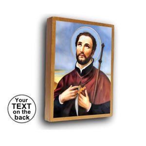 Icône Saint François Xavier, Saint François Xavier, François Xavier, saint patron, icône personnalisée