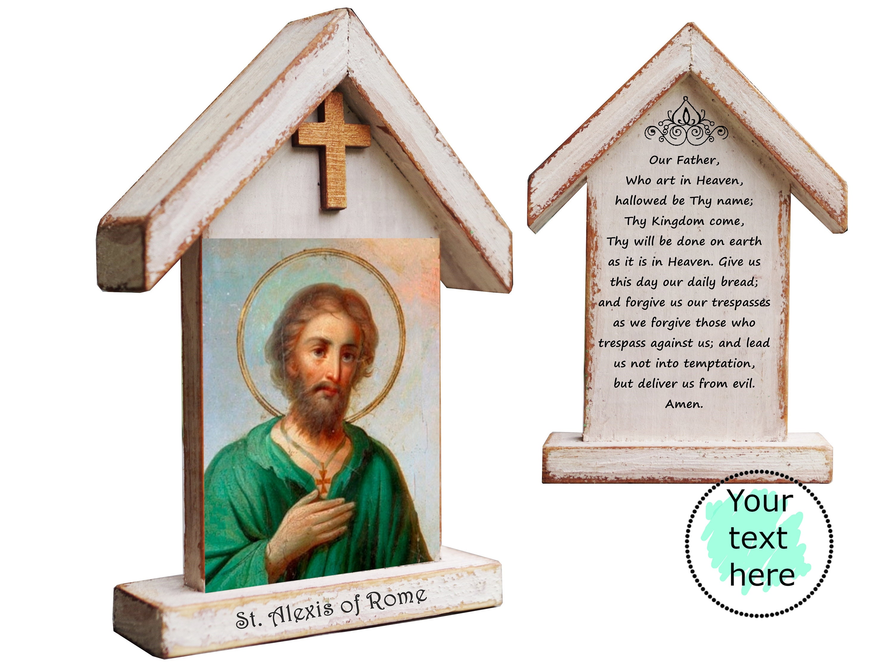 Saint Alexis icon St Alexius of Rome Saint Alexius catholic Etsy