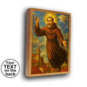 Joseph of Cupertino, St Joseph de Cupertino, Saint Joseph de Cupertino, customized icon
