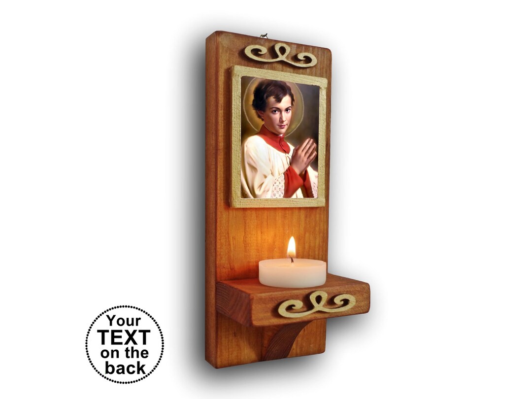 Saint Dominic Savio Wooden Altar, Catholic Gift - Etsy Australia