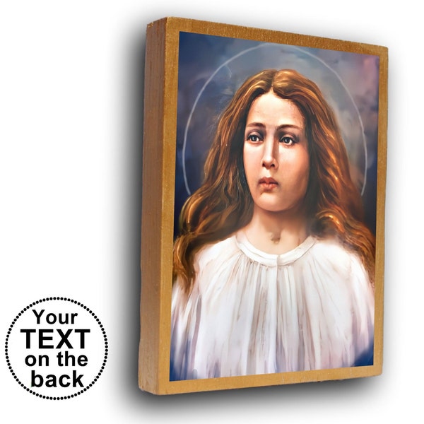 Maria Goretti icon, Saint Maria Goretti, St Maria Teresa Goretti, religious print art,