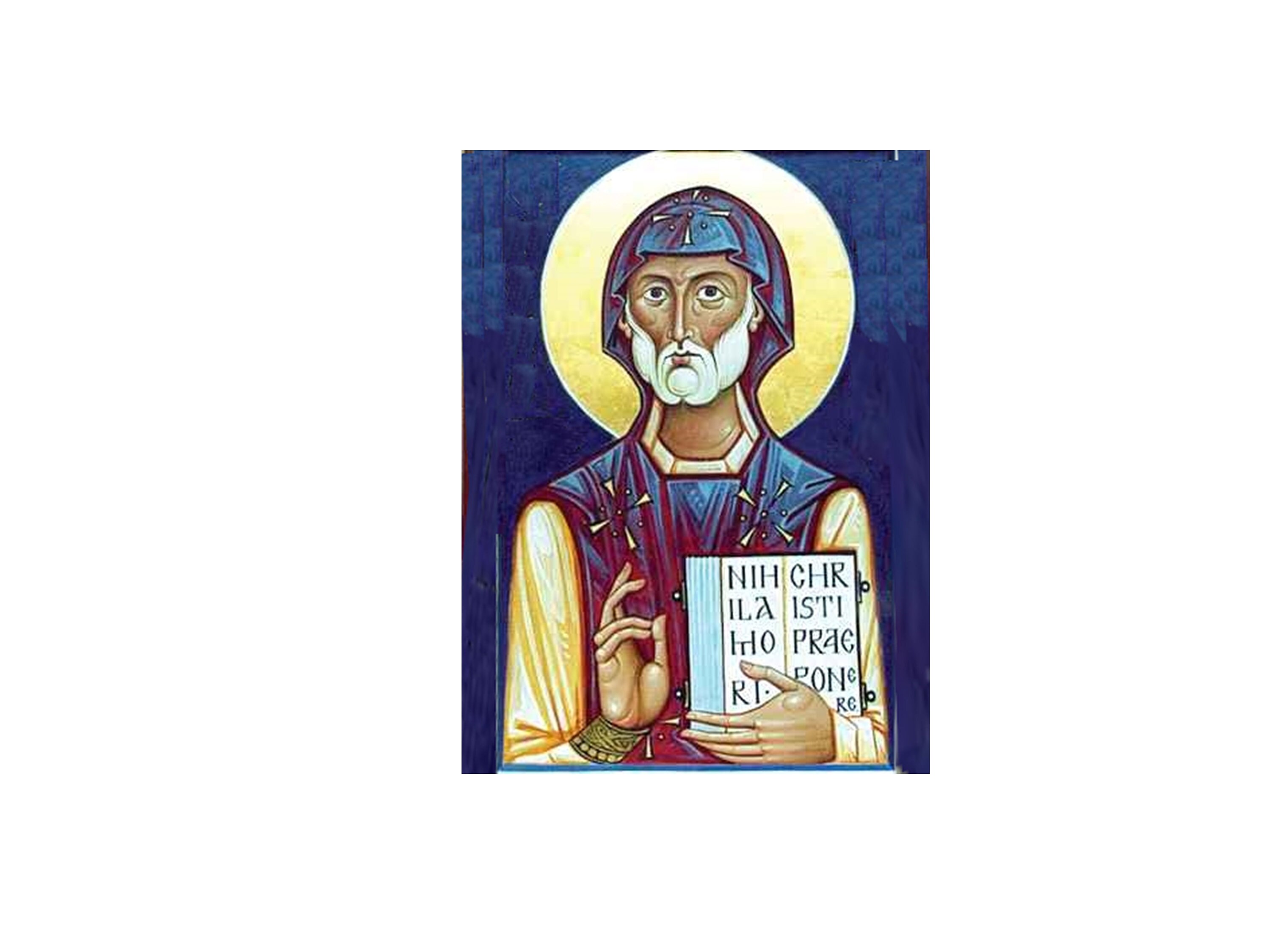Saint Benedict of Nursia Icon of St. Benedict Patron of - Etsy