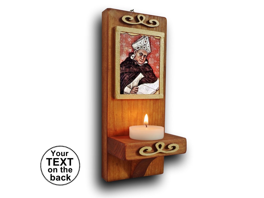 St Albert the Great, Wooden Icon, Saint Albert, Patron of Scientist ...