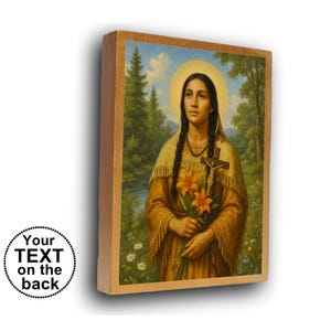 Kateri Tekakwitha, sainte Kateri, sainte Kateri Tekakwitha, muguet des Mohawks, patronne des Amérindiens