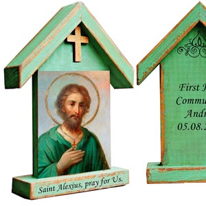 Saint Alexius Icon, religious gift, St Alexius the Man of God, Saint Alexis,