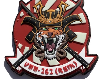 Vmm-262 Flying Tigers (rein) 31st Meu Patch – Hook And Loop, Veteran Gift