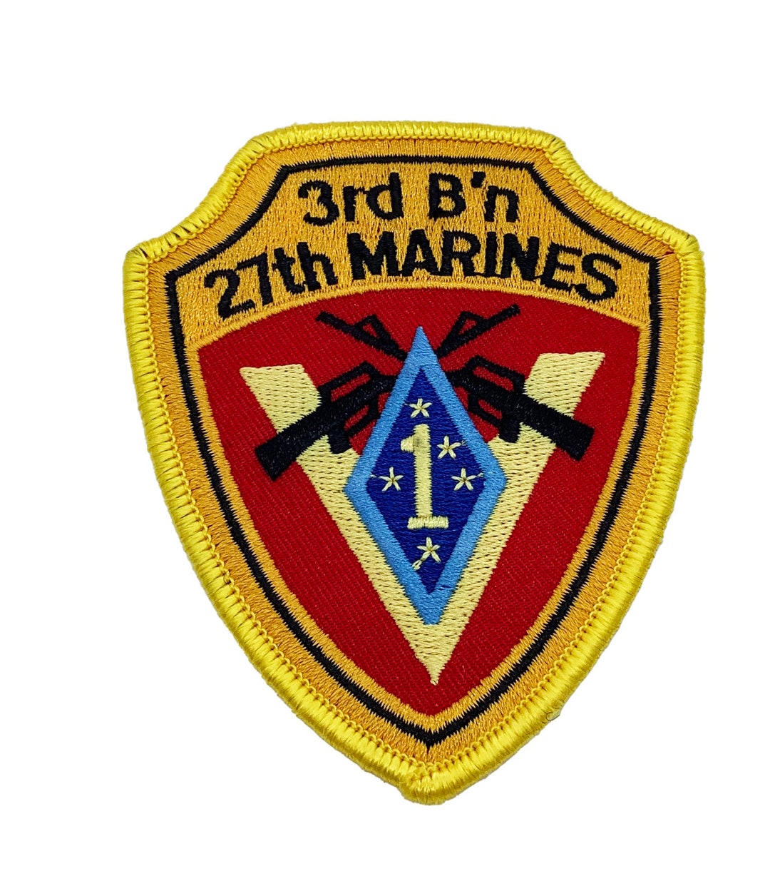 3rd Bn 27th Marines Patch Plastic Backing - Etsy