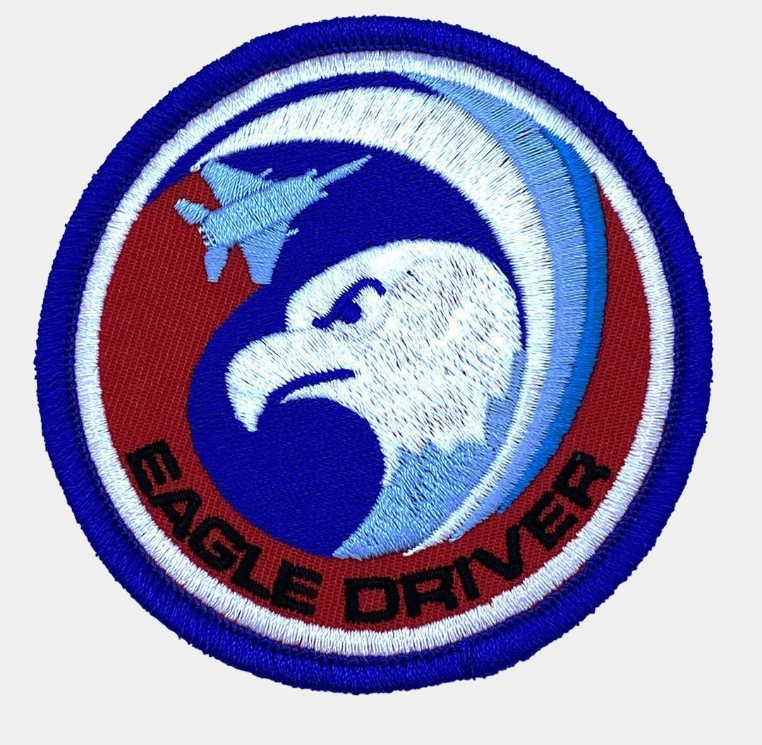 Eagle Driver Patch Glow in Dark, Sewon, 3 Etsy