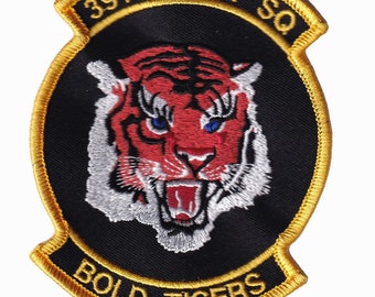 391st Fighter Squadron Patch - With Hook and Loop, 4"
