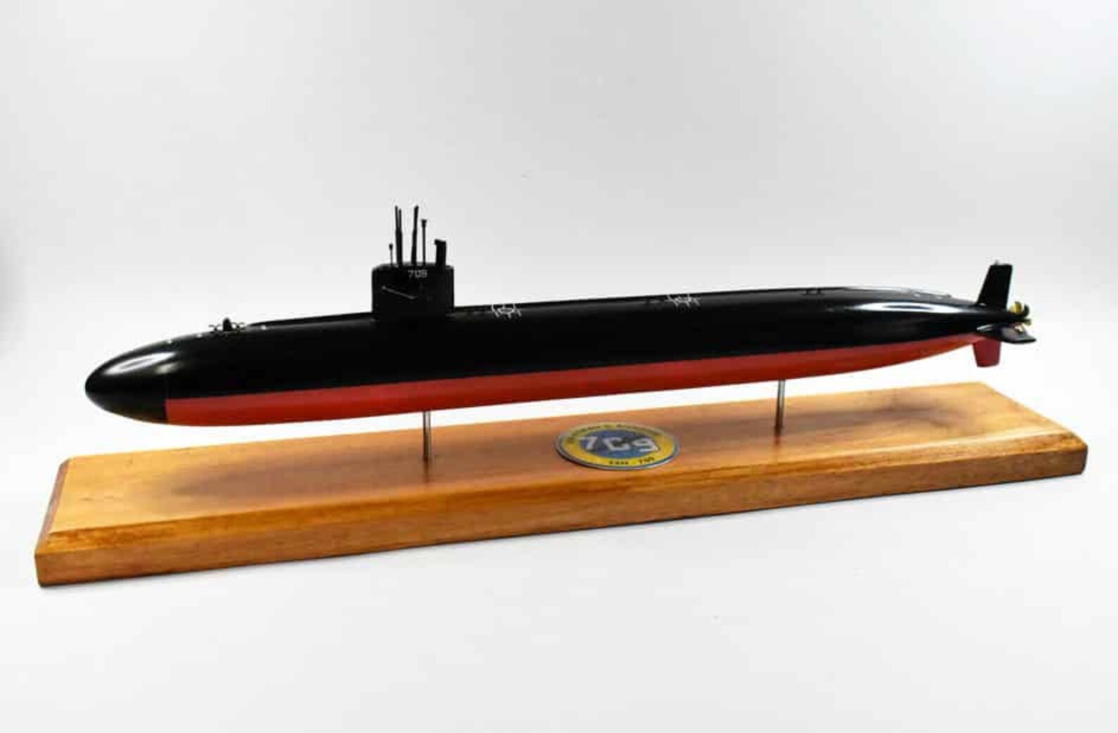 Uss Hyman G. Rickover ssn709 Flt I Submarine Model Etsy