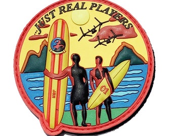 VMM-268 Red Dragons Endless Summer PVC Patch – Hook and Loop