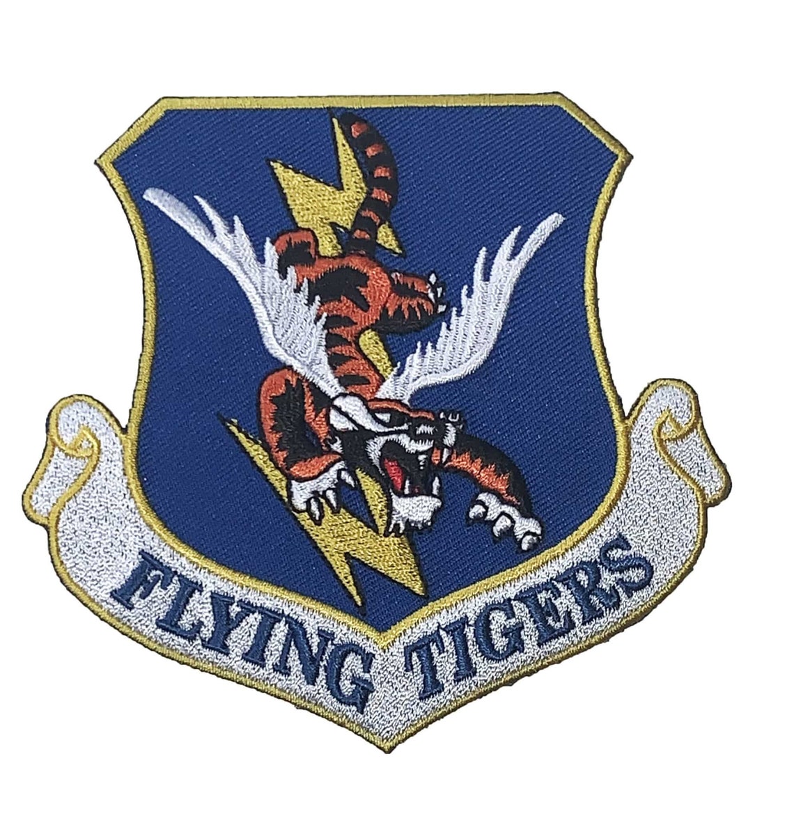 Flying Tigers 23d Fighter Group Patch Plastic Backing Etsy