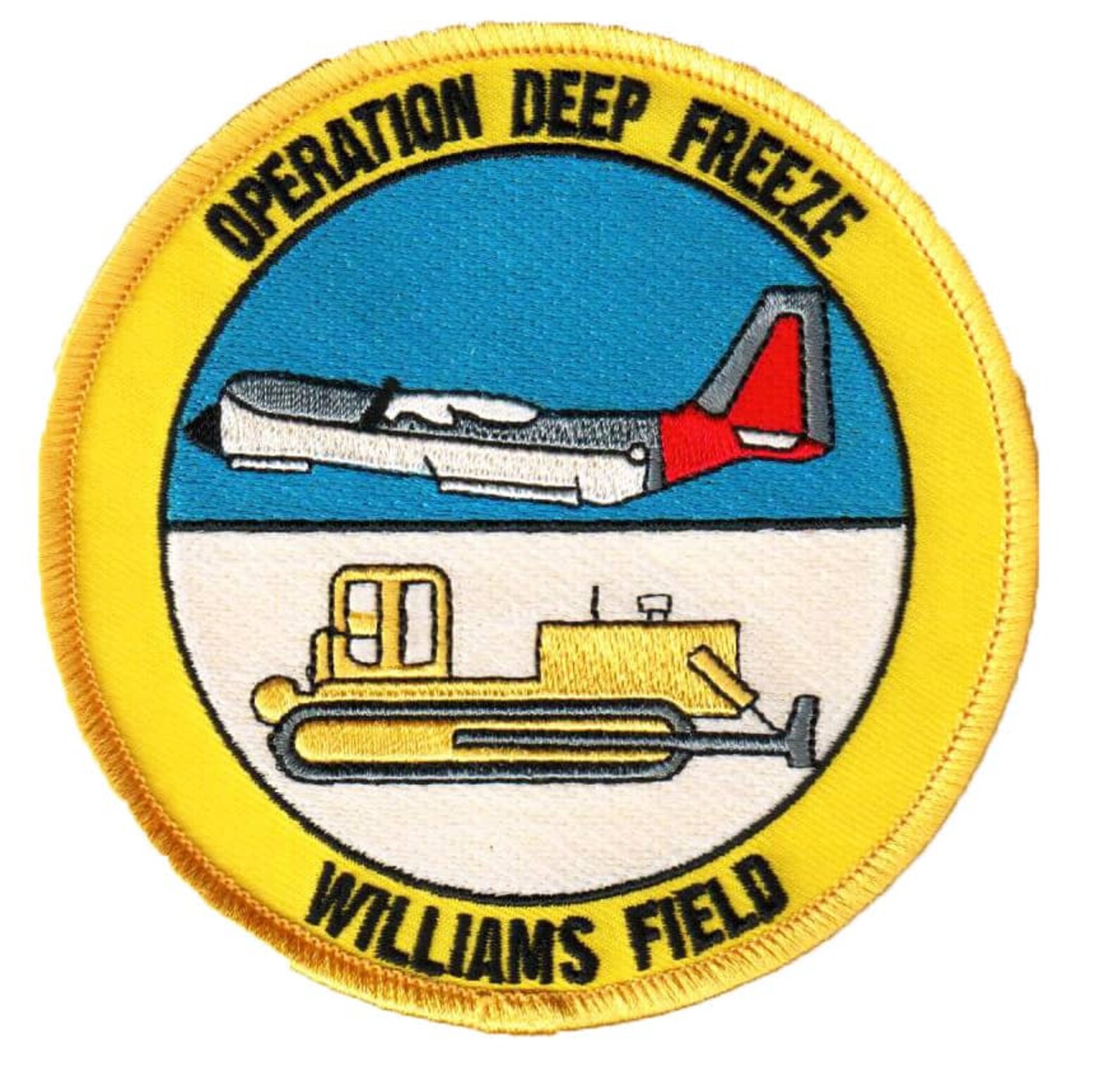 Operation Deep Freeze Williams Field Patch Plastic Backing Etsy