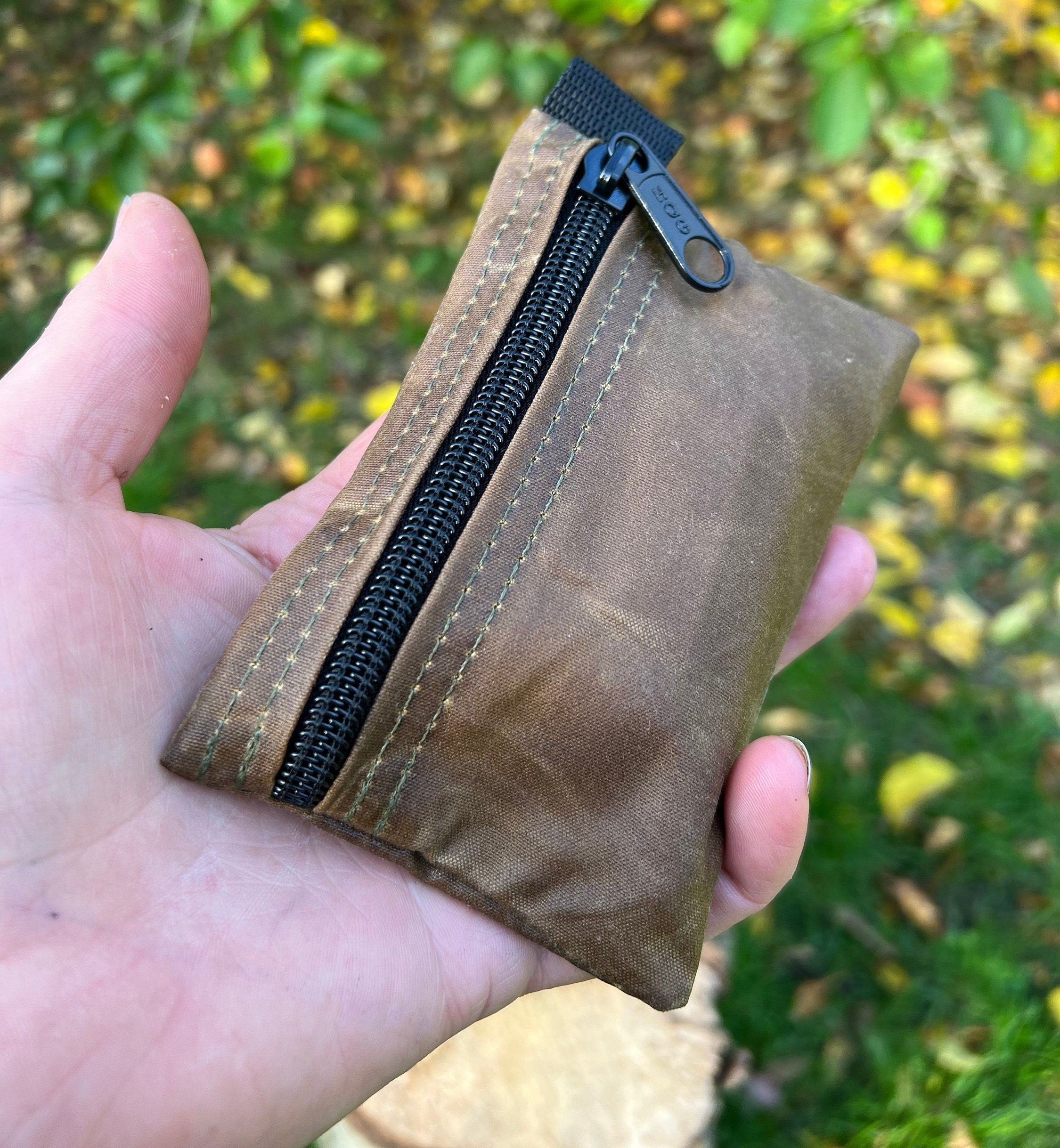 Pocket Wallet in Canvas 