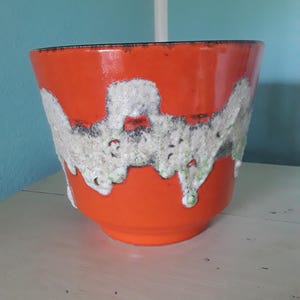 Oranje West Duitse bloempot
