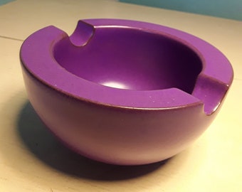 Vintage purple Adco 311 ashtray