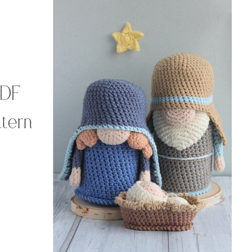 Nativity Amigurumi Pattern PDF ONLY Crochet Etsy