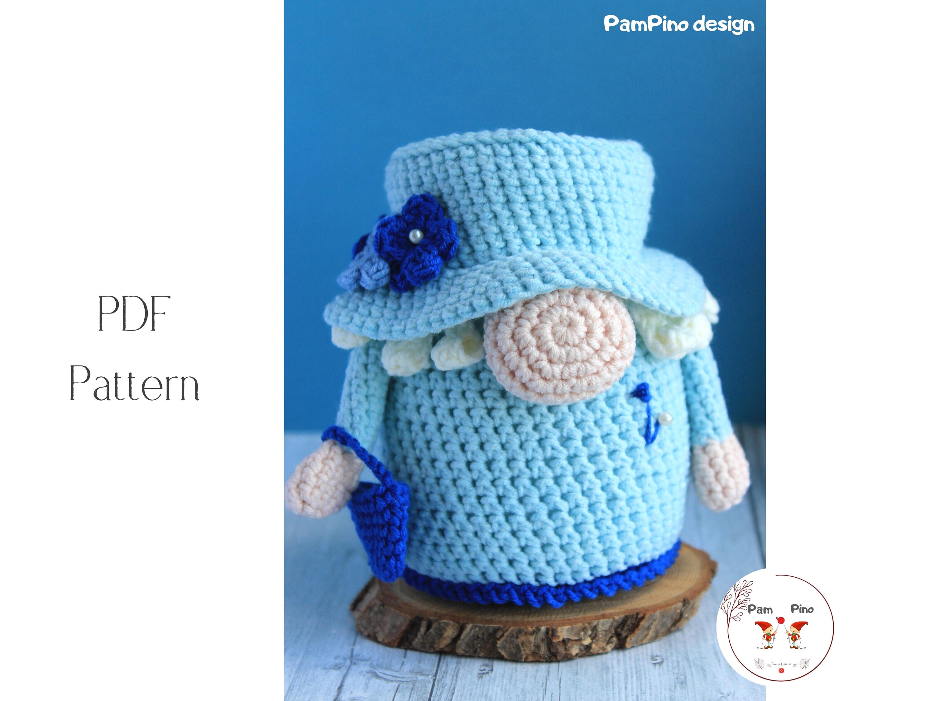 Crochet Queen Elizabeth Gnome Pattern Amigurumi Queen Etsy
