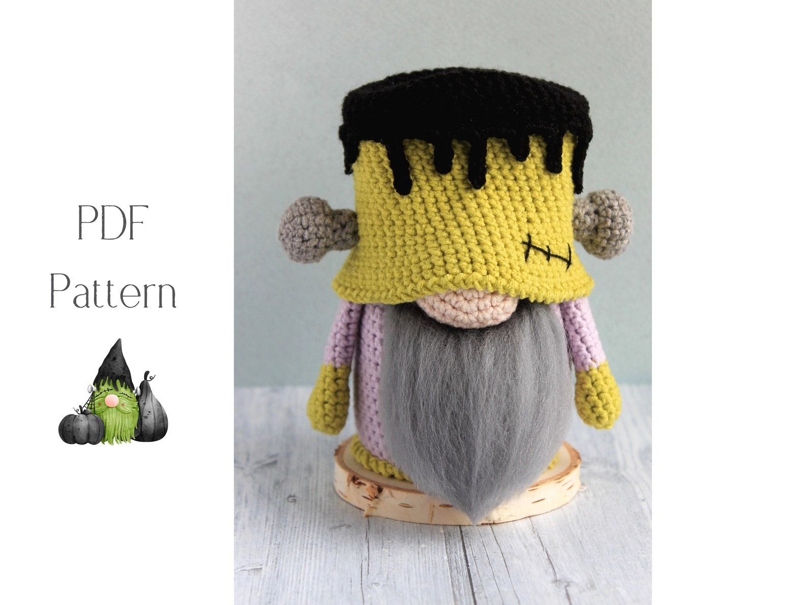 Crochet Horror Gnomes Set Pattern Amigurumi Horrors Tutorial Etsy