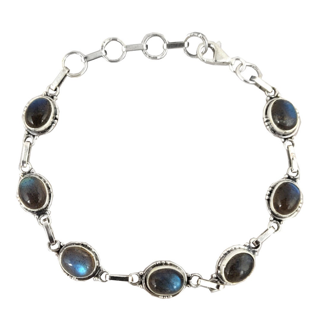 あ　GAGAN chaand labradrite silver925 Labradorite Gemstone 925 Sterling Silver Gift Jewelry
