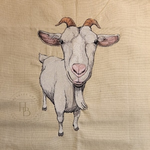 Personalized - Custom Towels - Goat Kitchen Towels - Farm