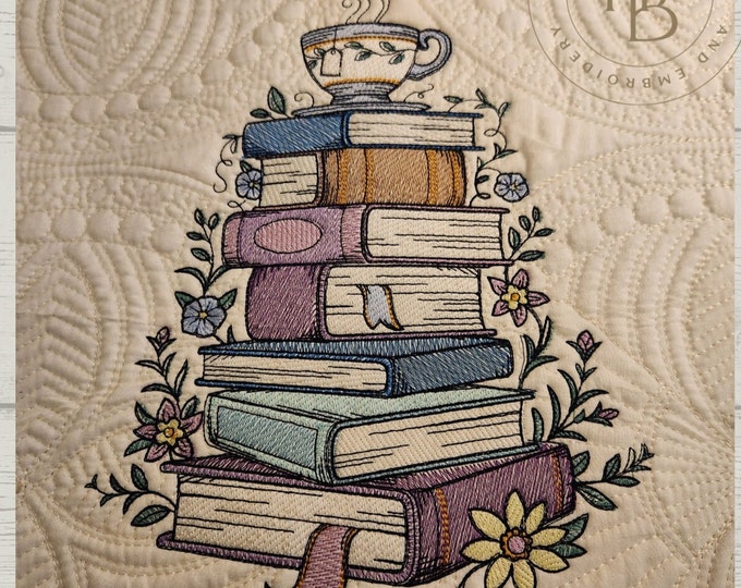 Personalized Solid Color Lap Quilt: Embroidered Cotton Keepsake (50" x 60")