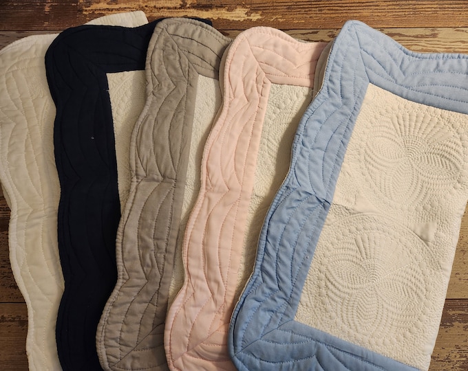 Personalized, Custom Quilted Pillow Sham