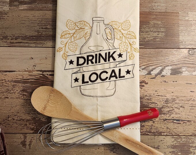 Personalized - Custom - Craft Brew Kitchen Bar Towels