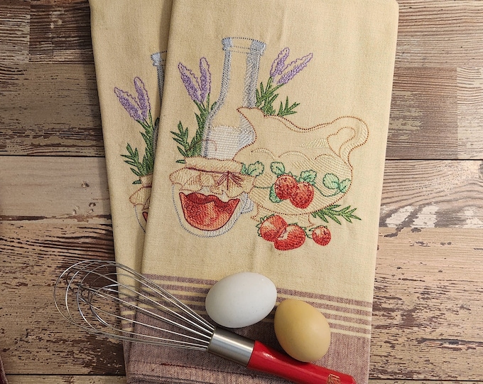 Personalized - Custom -  Summer Kitchen Essentials -  Kitchen Towels