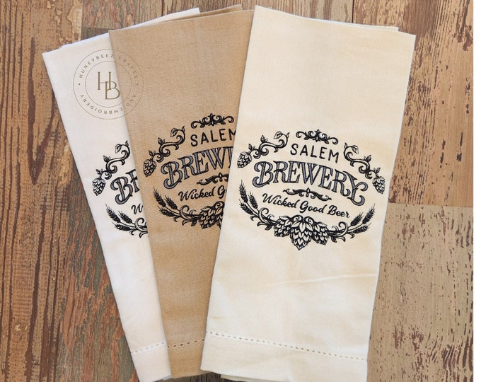 Personalized - Custom Towels - Salem Brewery Kitchen Towels