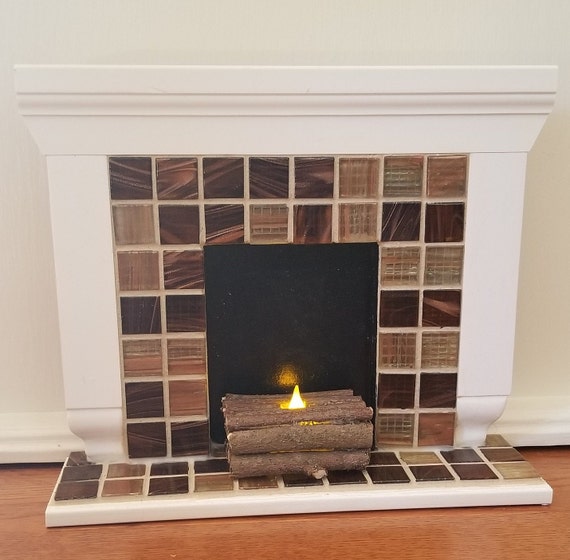 18 inch doll fireplace