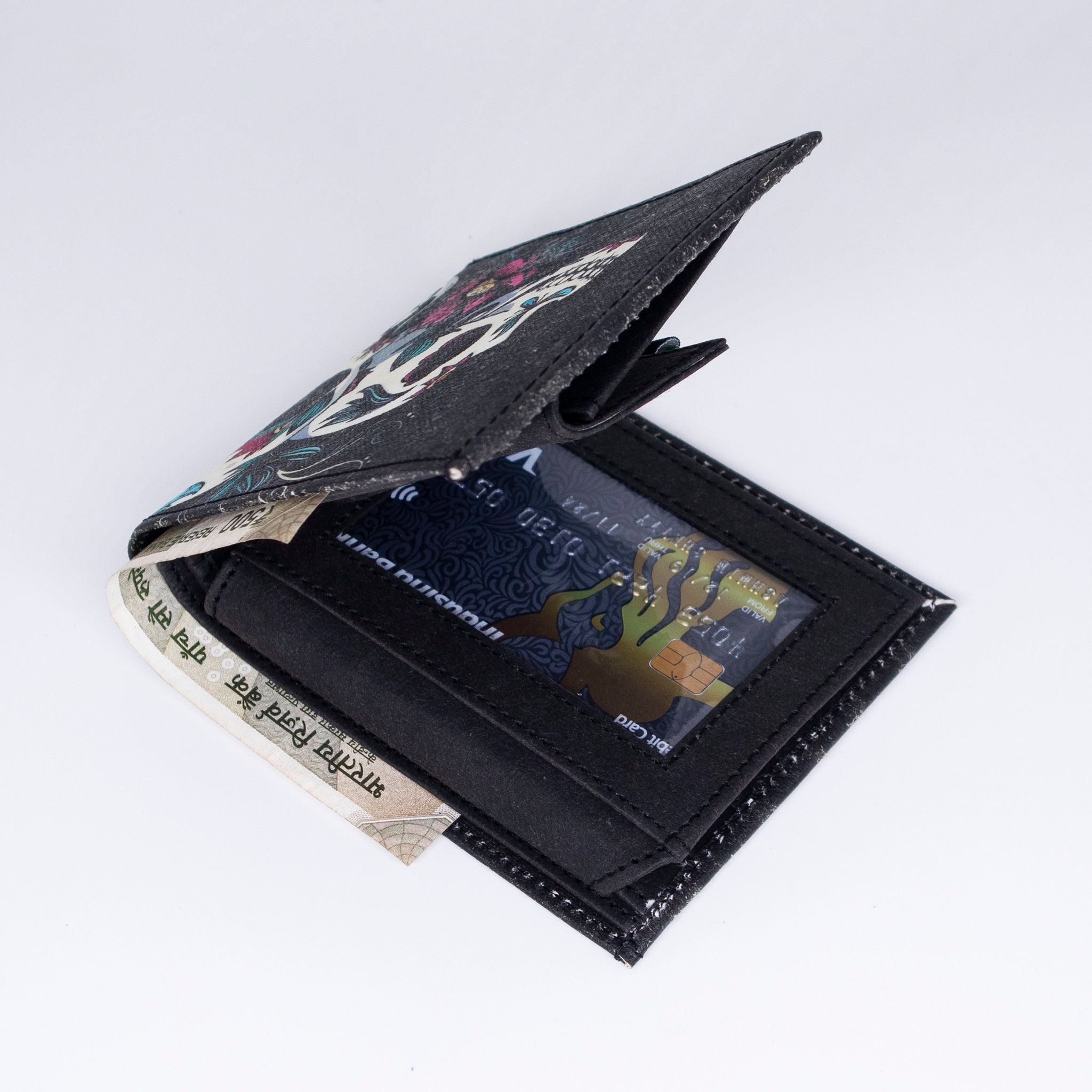 Mens Wallet Personalized Wallet Vegan Wallet Waterproof Etsy