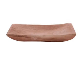 Honey Brown Paulownia Tray for Home Styling-AW9818