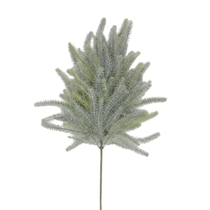 Snöig gråtande lärkträd, sprayfärgad tall 61 cm, konstgjord tallstam för utomhusbruk, vintergrönsak för verandakrukor, kransar och dekorationer - XM13458FRGR