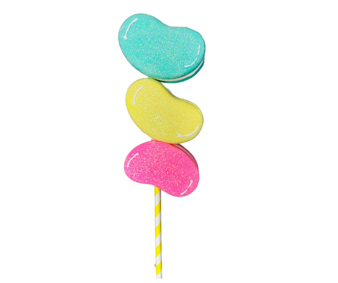 Fake Bake Jelly Bean Cookie Pick,fake Bakes, Easter Fake Cookies, Faux